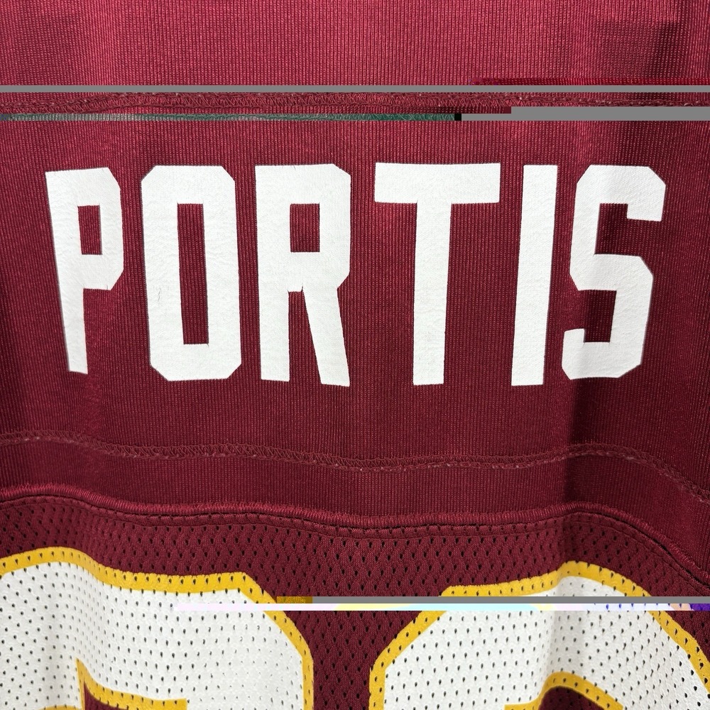 Reebok NFL Washington Redskins Clinton Portis 26 Jersey Mens L Burgundy Vintage - Picture 14 of 16